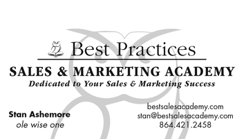 Best Practices Sales & Marketing Academy Contact Info